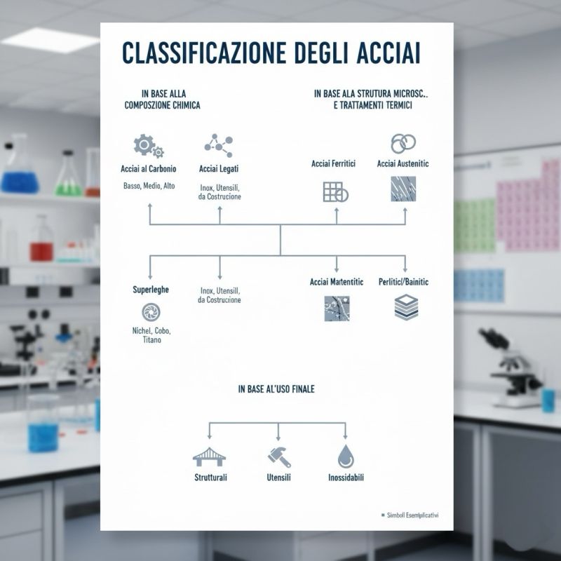 La classificazione degli acciai