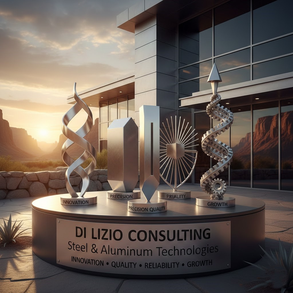 Valori distintivi di Di Lizio Consulting Steel & Aluminum Technologies