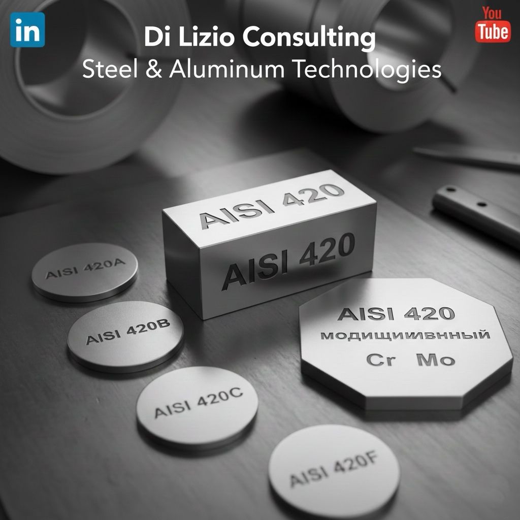  L’acciaiio Martensitico AISI 420 e le sue varianti