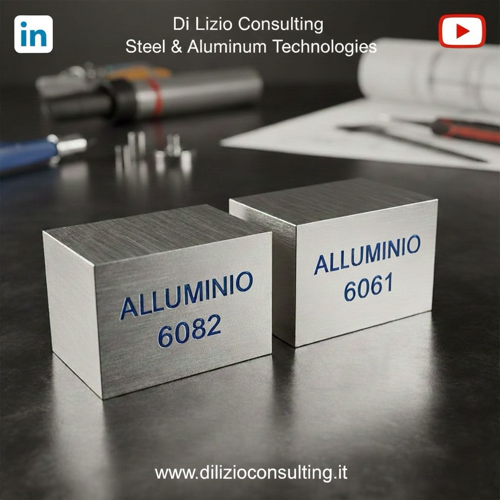 Le leghe di alluminio 6061 T6 e 6082 T6